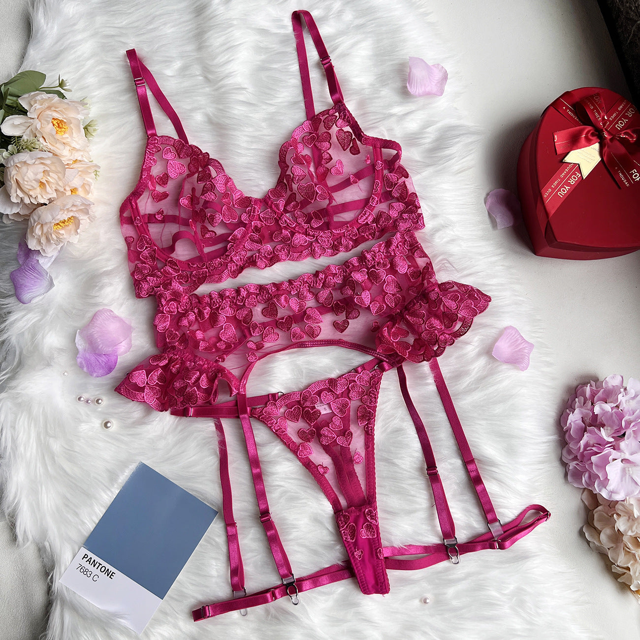 Amour Lace Lingerie Set