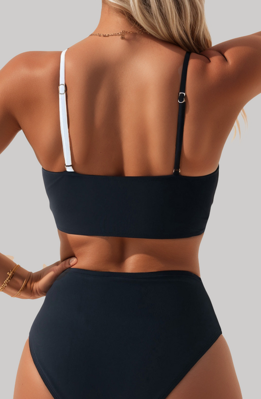 Ocean Envy Pleated Bikini Set