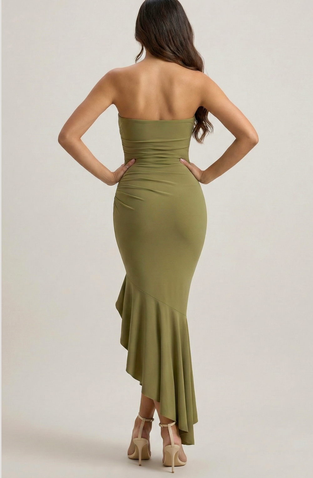 Olive Aura Mermaid Dress