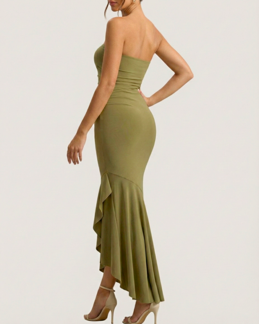 Olive Aura Mermaid Dress