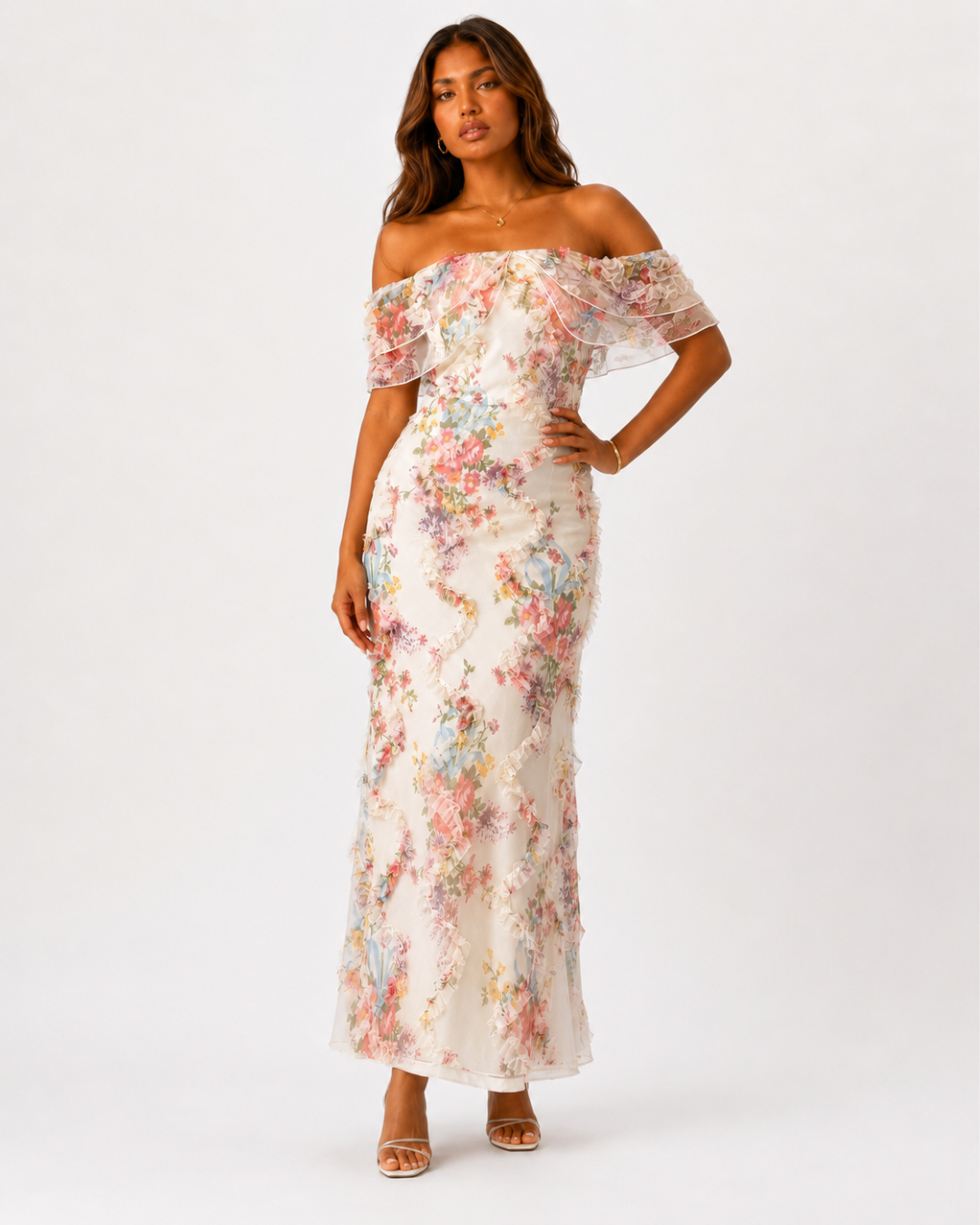 Rosalie Bloom Ruffle Dress