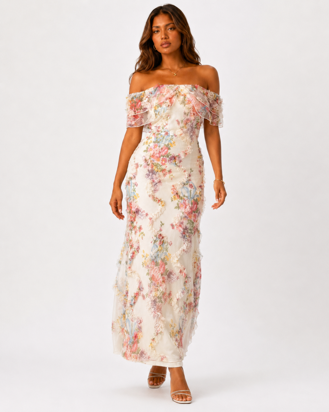 Rosalie Bloom Ruffle Dress
