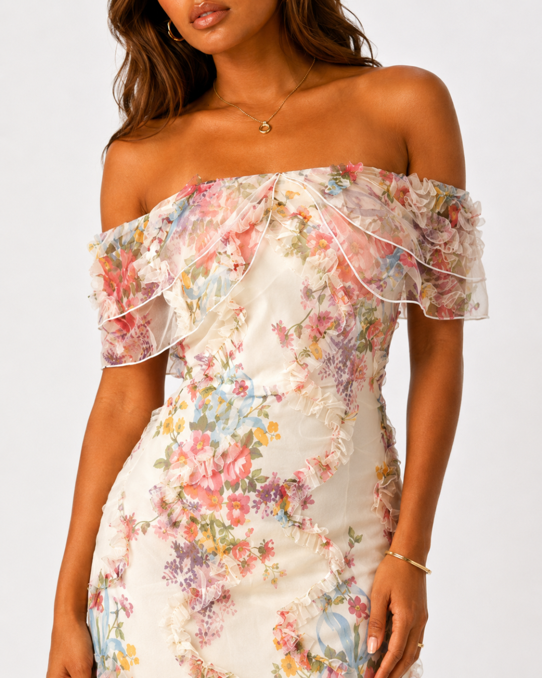 Rosalie Bloom Ruffle Dress