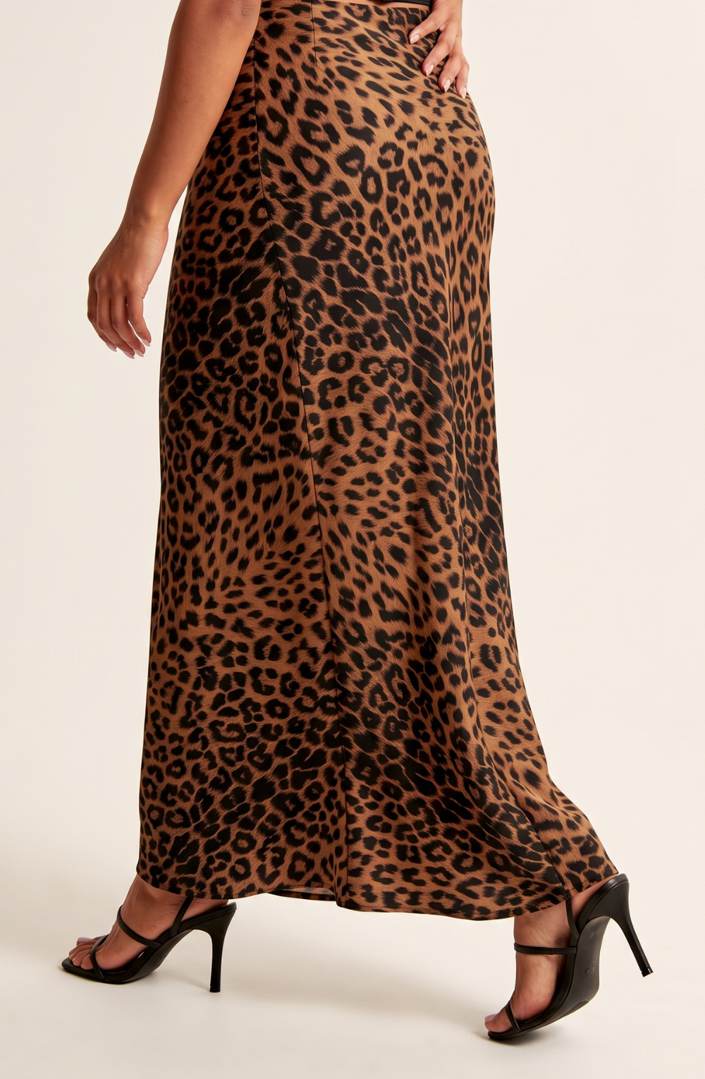 Savage Elegance Satin Skirt