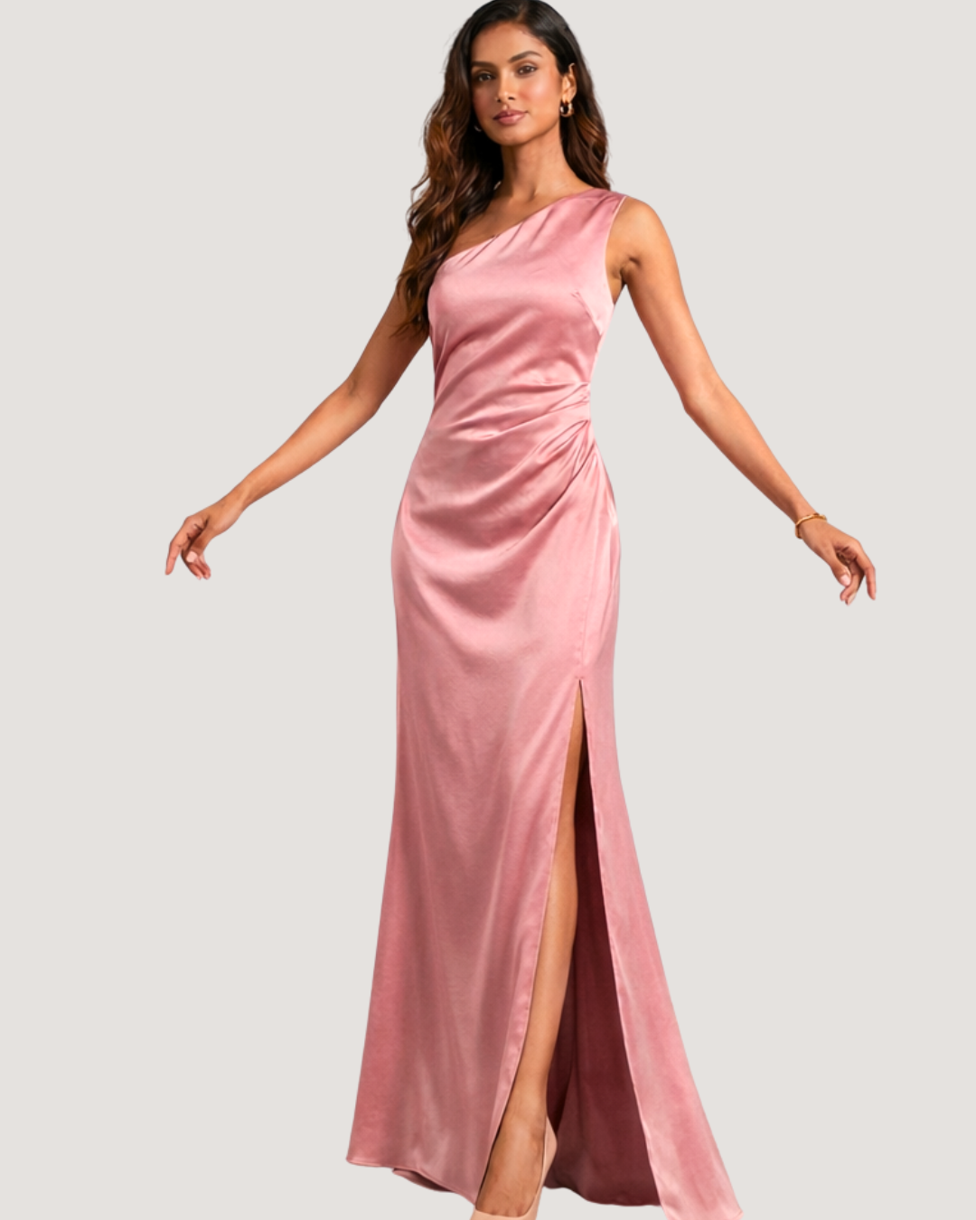 Serenade One-Shoulder Maxi Dress