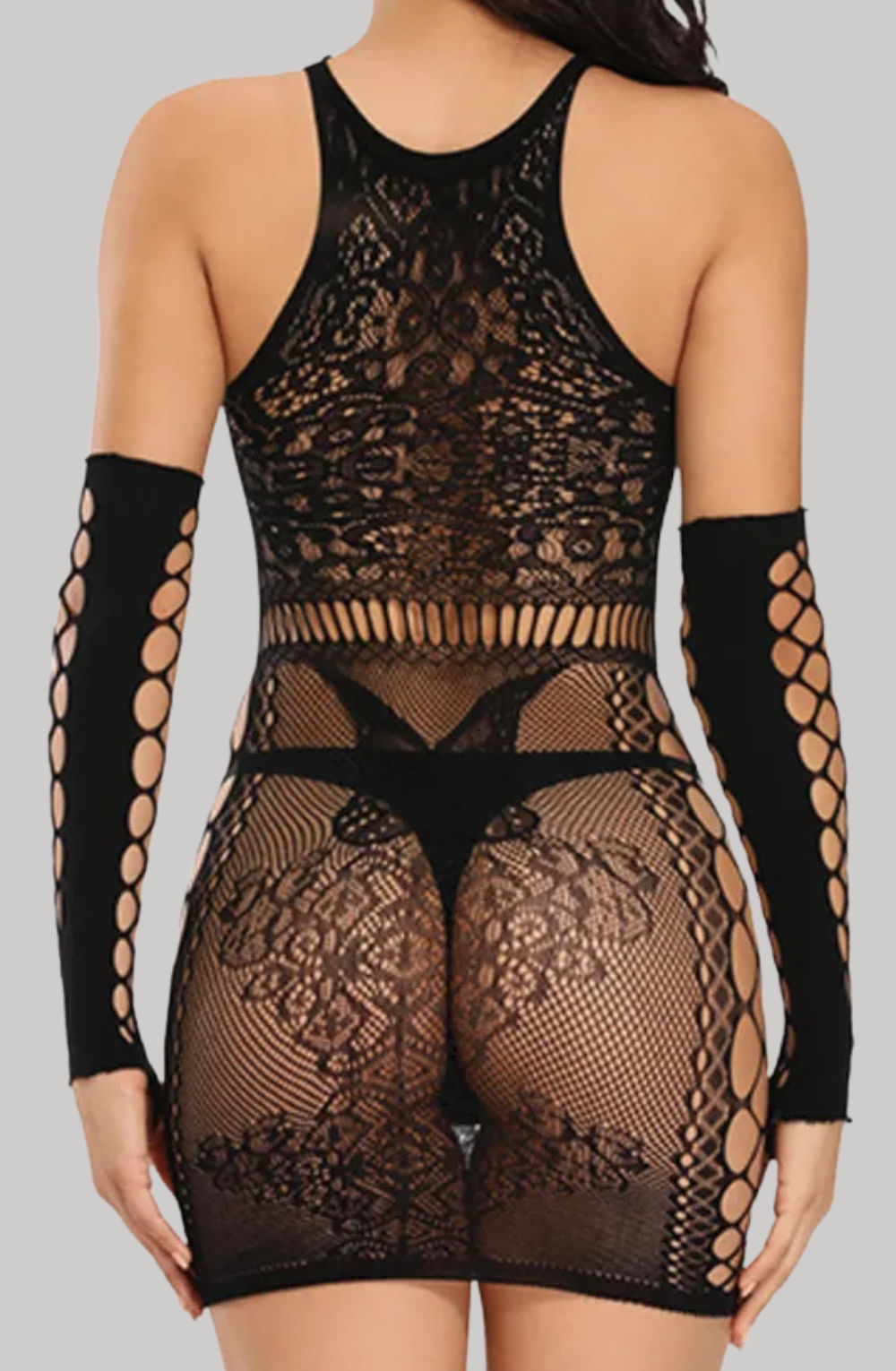Sheer Empress Stocking Dress