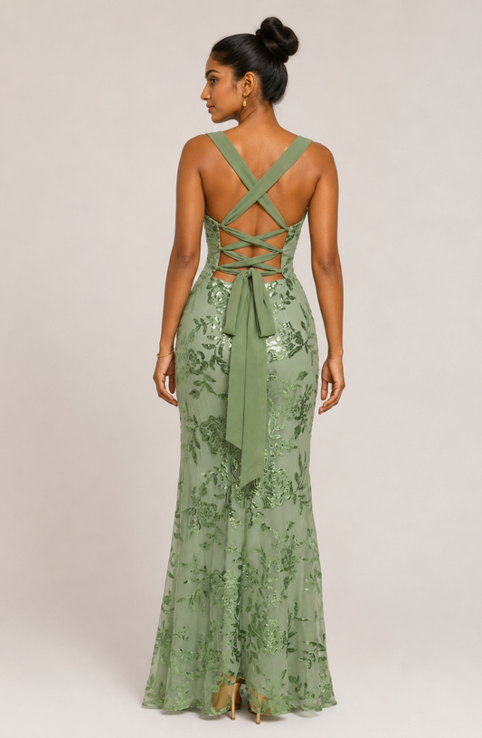 The Florence Sequin Mermaid Gown
