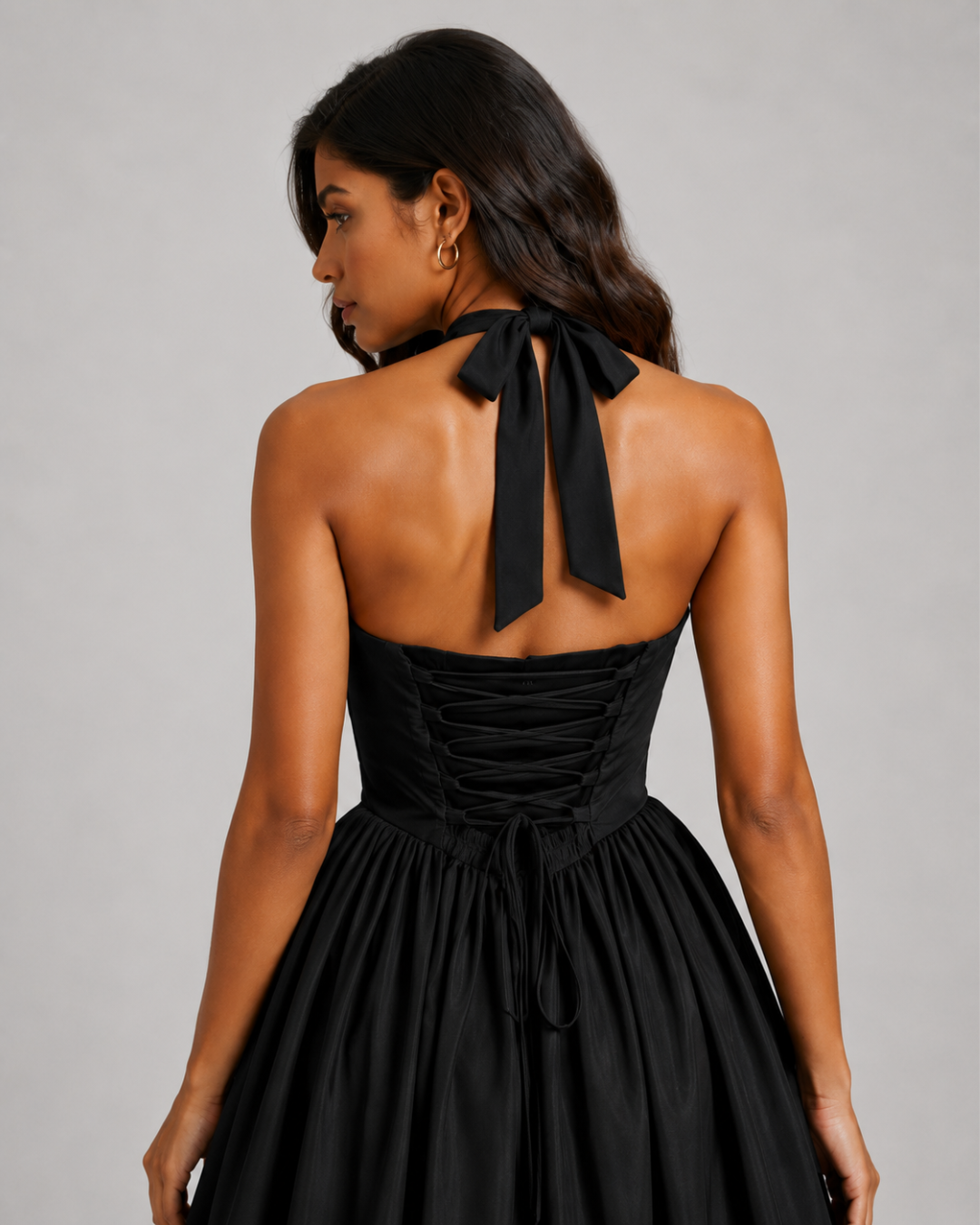 The Colette Halter Midi Dress