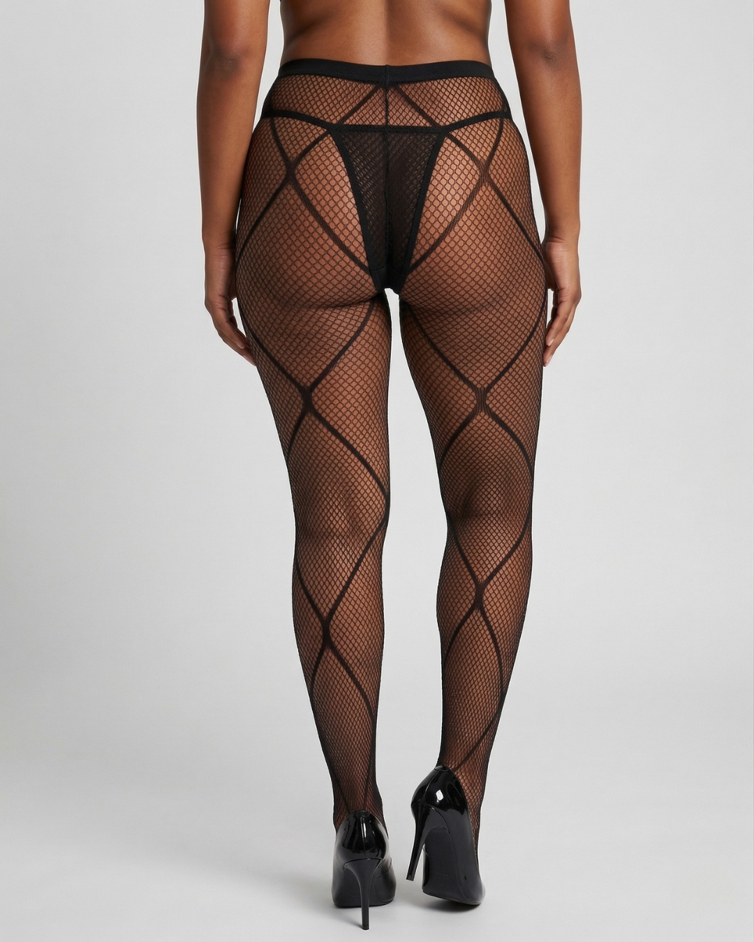 Vogue Weave Patterned Fishnets