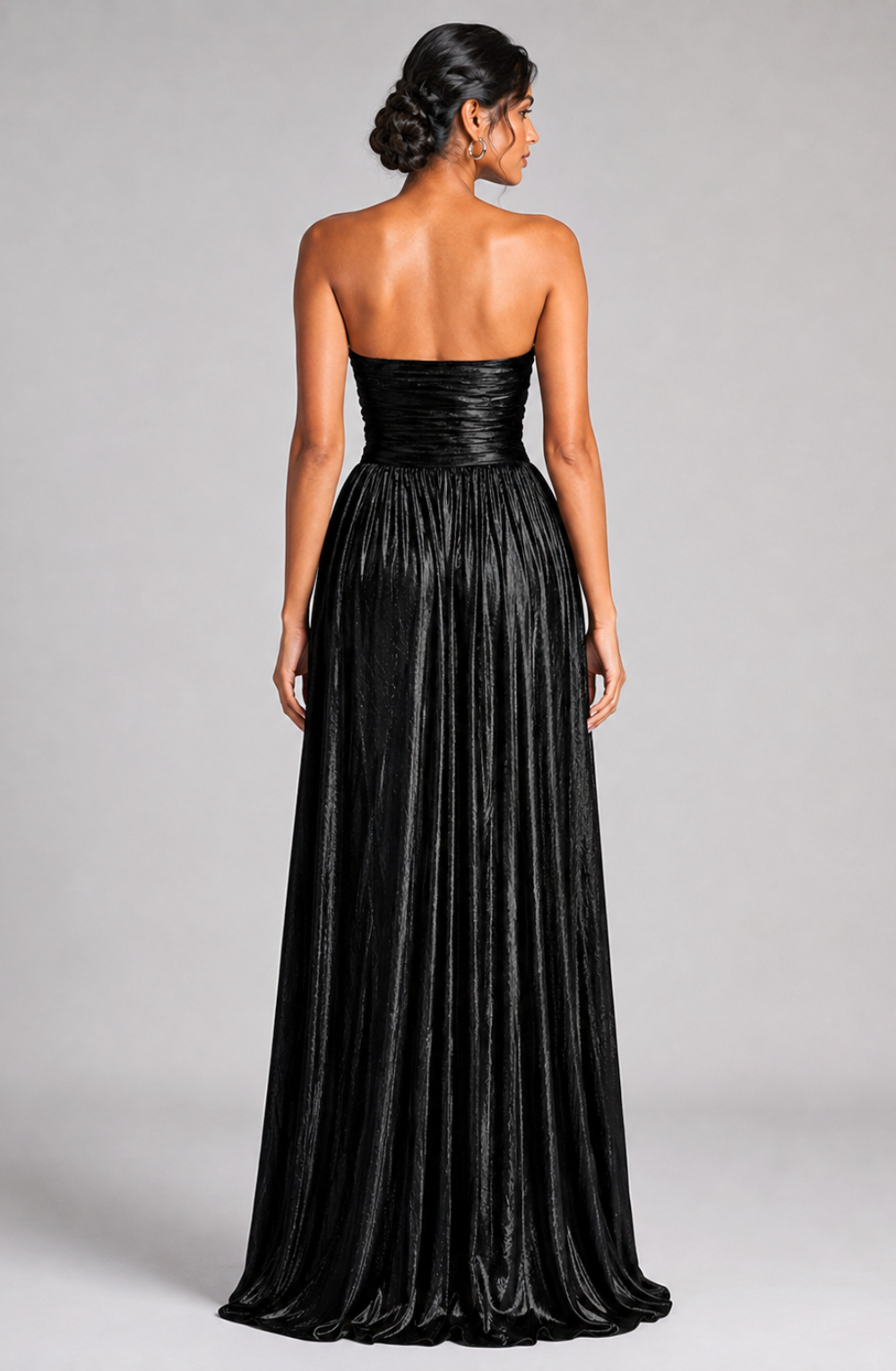 Yasmin Luxe Slit Maxi Dress