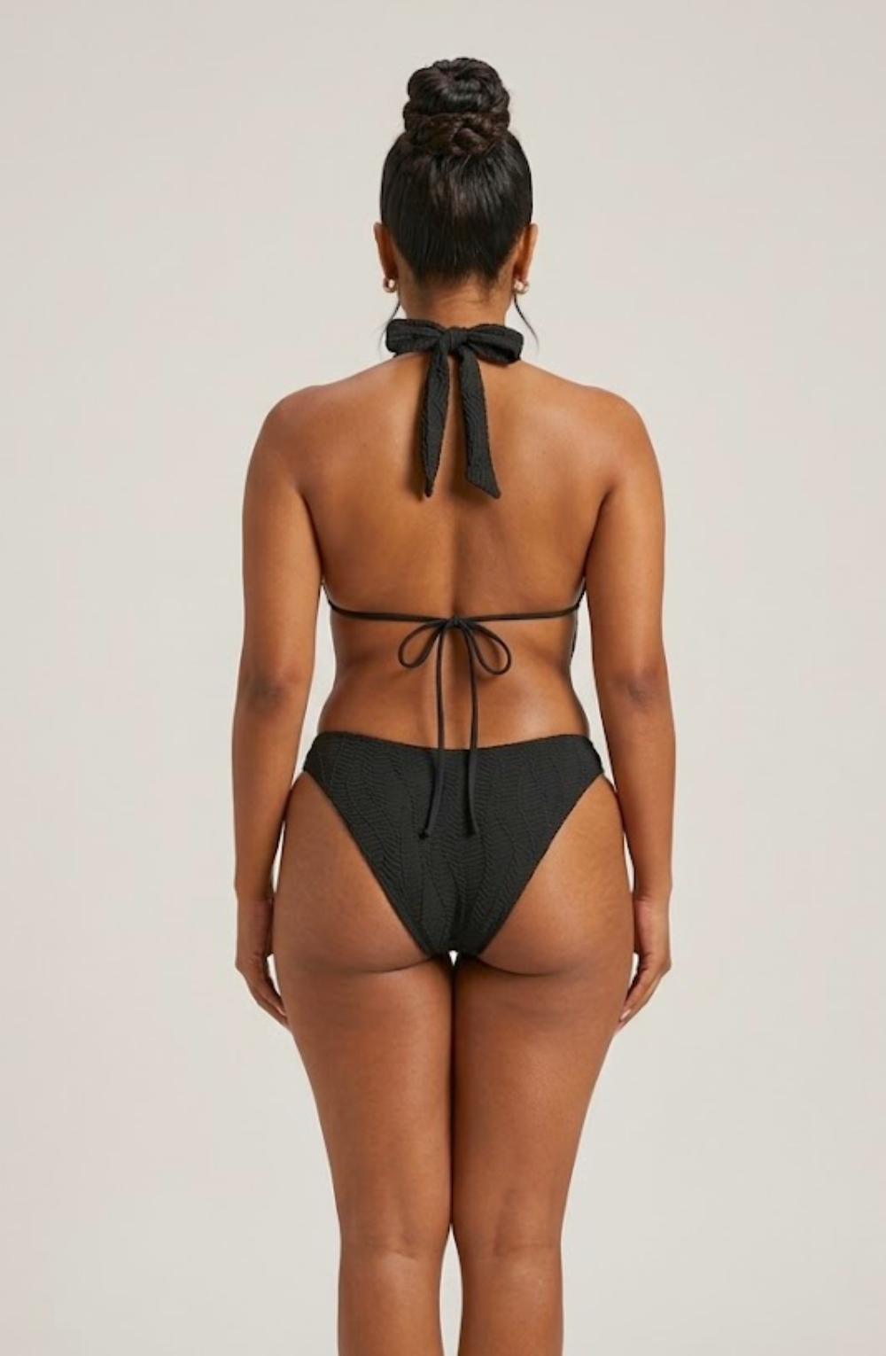 Zahra Cowl-Drape 3-Piece Swimsuit