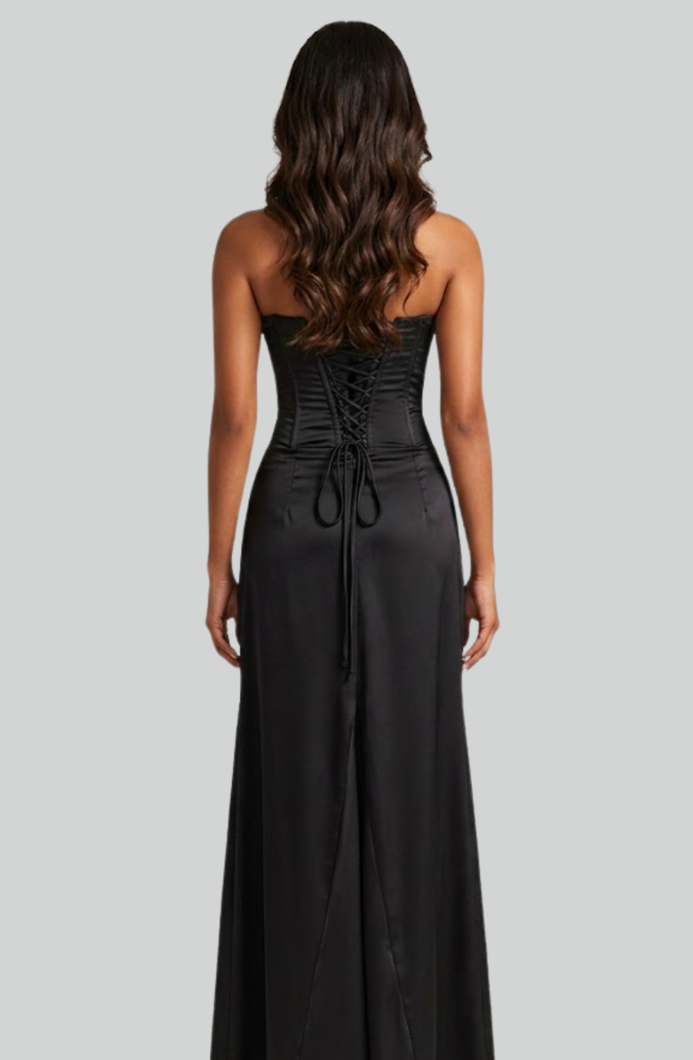 Zaria Strapless Corset Maxi Dress
