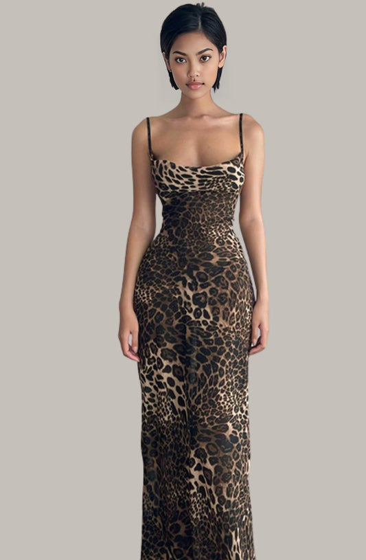 Wild Elegance Maxi Dress