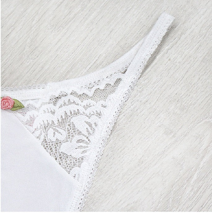 Lace Bouquet Low Rise Thong